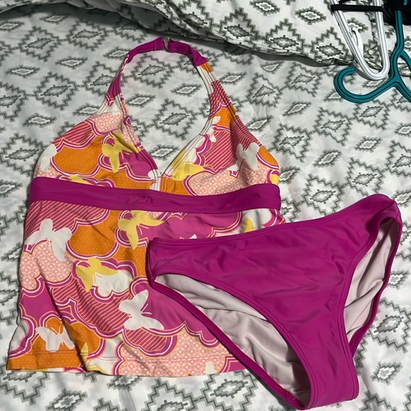 Girls Speedo Tankini Bathing suit - Picture 1 of 2